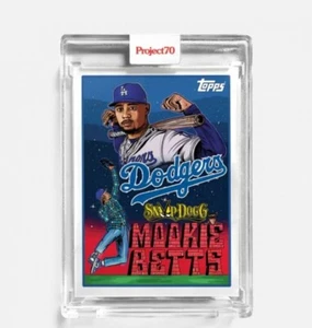 2021 Topps Project 70 #89 1993 Topps MOOKIE BETTS by Snoop Dogg /6,404 With Box - Picture 1 of 2