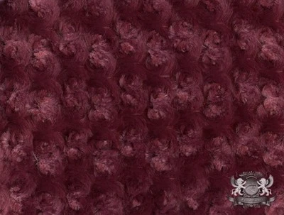 Minky Rosebud Fabrics / 58" Wide / Sold by the Yard - Image 1 of 2
