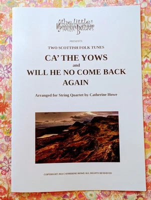 2 легкие народные песни для струнного квартета Ca' the Yows/ Will He No Come Back Again - Изображение 1 из 4