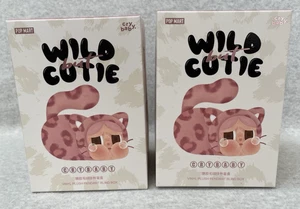 Set of 2 Pop Mart Wild Cutie Crybaby Vinyl Plush Pendant Blind Boxes Surprise - Picture 1 of 3