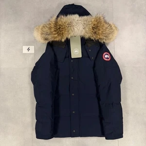 Canada Goose Wyndham Parka Atlantic Navy - Size Small - Brand New With Tags - Picture 1 of 8
