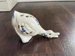 De Colección Cepillo de Dientes Carrito Cerámico "QUACKING DUCK" Soporte Pintado a Mano Núcleo de Casa - Imagen 1 de 7