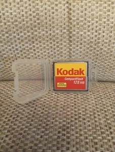 Kodak CompactFlash 128 MB Memory Card - Picture 1 of 2