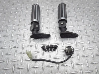 Yamaha VSTAR 650 2001 98-03 Classic XVS650 pie trasero pasajero soporte de reposapiés Foto 1 de 4