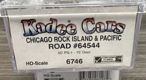 Kadee Cars HO RTR #6746 50’ PS-1 15’ Door Chicago Rock Island & Pacific NIB - Picture 1 of 3