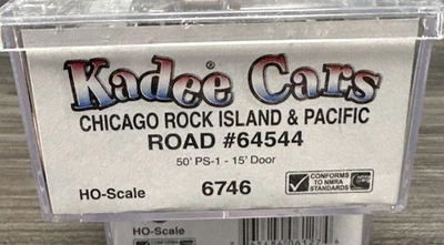 Kadee Cars HO RTR #6746 50’ PS-1 15’ Door Chicago Rock Island & Pacific NIB - Image 1 of 3