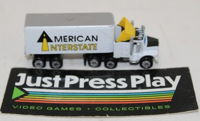 Very Rare Vintage Micro Machines #38 Super Semis White American Interstate Truck - Image 1 of 4