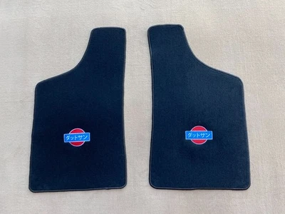 Alfombrillas alfombrillas terciopelo negras para camioneta Datsun 620 1973-79 Foto 1 de 4