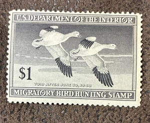RW14 1947 US Federal Duck Stamp MNH FREE SHIPPING - Picture 1 of 2