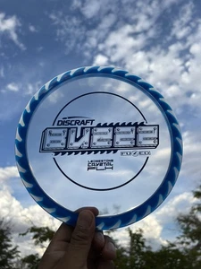 NEW Discraft Limited Edition FuZed CryZtal FLX BuzzzSaw Buzzz, 179g Clear/Blue🐝 - Picture 1 of 4