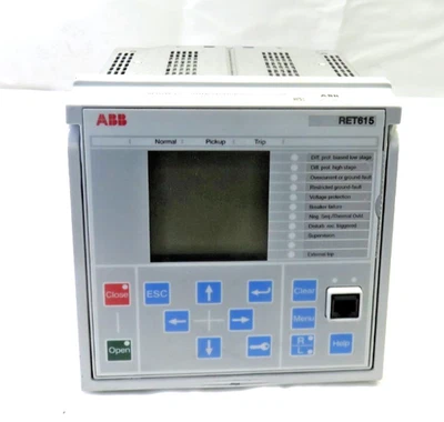 Relé de protección y control de transformador ABB RET615, PARA REPUESTOS/REPARACIÓN Foto 1 de 4