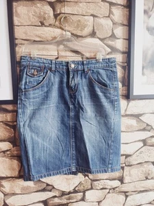  ❤️ MANGO MNG JEANS Kurzer ROCK Gr. 40- 42 Knielang MINI DENIM   ❤️ - Bild 1 von 5