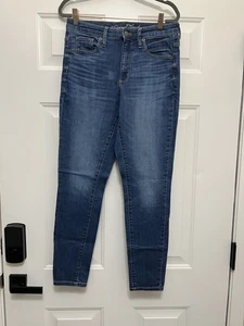Pantalones de mezclilla para mujer Universal Thread talla 8 29 azul tiro alto - Imagen 1 de 4