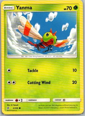 Yanma SM - Unified Minds 2/236 Regular NM - Image 1 of 2