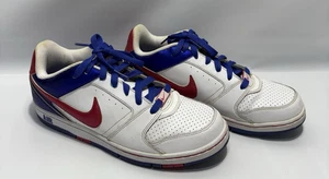 Women's Nike Air Prestige II Low-Top Sneaker Red White & Blue Size 9 - Picture 1 of 8