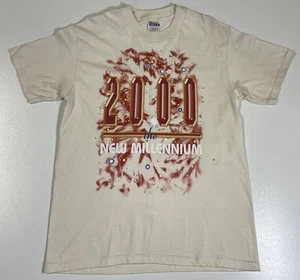 Vintage New Millennium 2000 T-Shirt Gr. M Cyber Air Brush Y2K - Bild 1 von 9