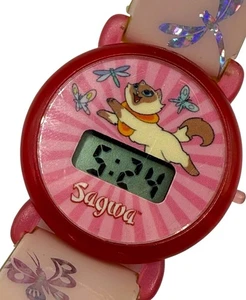 Vintage SAGWA The Chinese Siamese Cat Digital Watch IMPOSSIBLE TO FIND ANYWHERE - Picture 1 of 20