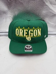 Cappello snapback regolabile Oregon Ducks NCAA '47 marca Green Hitch City Line - Foto 1 di 5