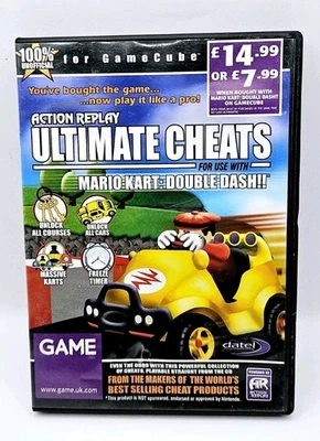 Action Replay : Ultimate Cheats - Mario Kart Double Dash - Nintendo Gamecube - Photo 1/4