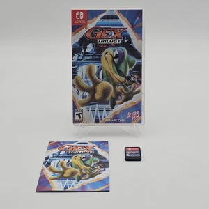 GEX TRILOGY Ottime Condizioni Gioco Nintendo Switch Funzionamento Limitato #280  - Foto 1 di 7