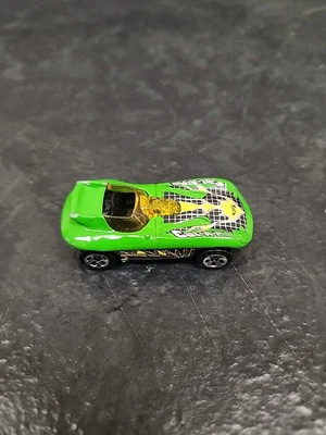 HOT WHEELS CAT-A-PULT METAL BOTTOM VINTAGE 1998 Green Vintage  - Image 1 of 4