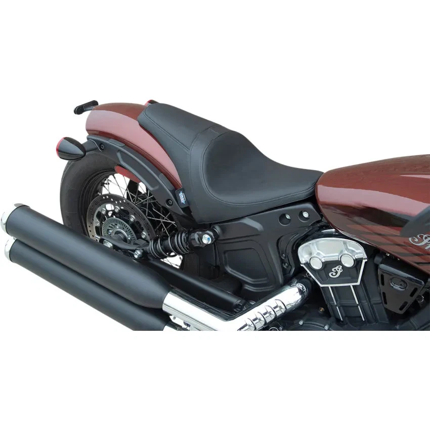 Asiento individual Drag Specialties negro liso 3/4 para Indian 18-23 Scout Bobber Foto 1 de 1