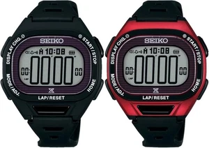 SEIKO Prospex Super Runners Solar Digital Watch SBEF055 SBEF047 NEW from Japanš„ - Picture 1 of 24
