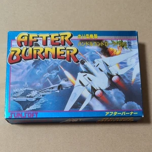 Sunsoft After Burner Famicom NES Game Cartridge CIB Complete Box Vintage NTSC-J - Picture 1 of 14