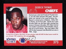 1990 Pro Set Wrong Back Troy Aikman Derrick Thomas ( Back Aikman Back) #78 HOF