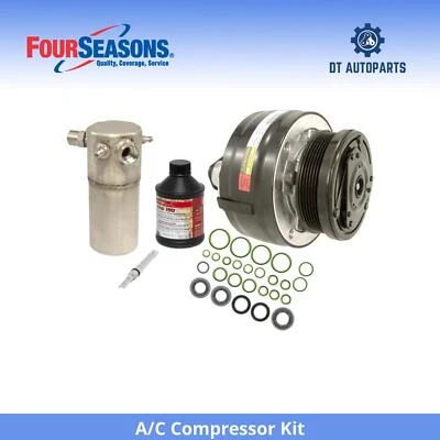 Kit de compresor de aire acondicionado para Chevrolet Corvette 1985-1987 4 estaciones 1986 Foto 1 de 4