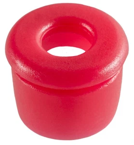 Clips y sujetadores AMZ 50 insertos de moldura de nailon rojo para Mercedes Benz - Imagen 1 de 3
