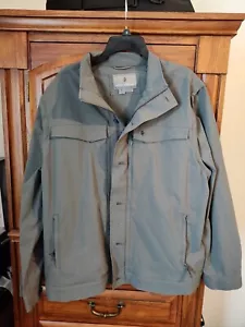 Royal Robbins Men's XL Charcoal Zipper/Button convertible Traveler jacket II - Picture 1 of 19