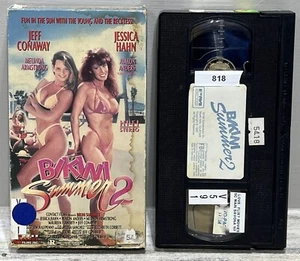 BIKINI SUMMER 2 Jessica Hahn VHS Jeff Conaway, Melinda Armstrong RARE Untested - Imagen 1 de 9