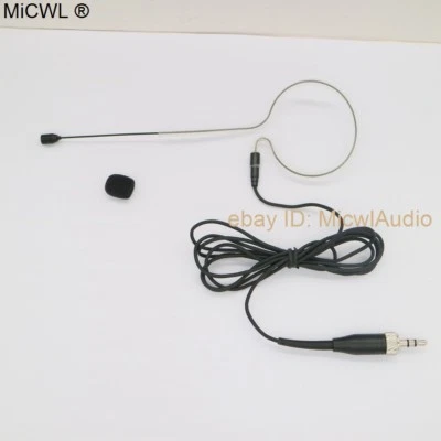 Wireless Headset HeadMic Microphone for Sennheiser G1 G2 G3 G4 3.5mm Lock Mics - Image 1 of 4