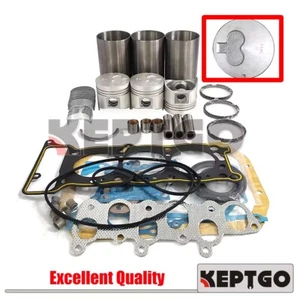 3KC 3KC1 Overhual Rebuild Kit Isuzu Liner Piston Ring Bearing Gasket For  74mm - Picture 1 of 12
