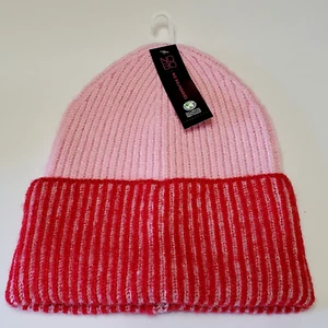 NOBO No Boundaries Beanie Mütze rosa rot NOBO 2 Tone Color Block Beanie One Size - Bild 1 von 9