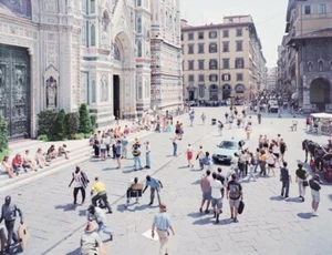 MASSIMO VITALI - ''FIRENZE VIA VIA" -  Limited Edition of 120 ART PRINT - Picture 1 of 3