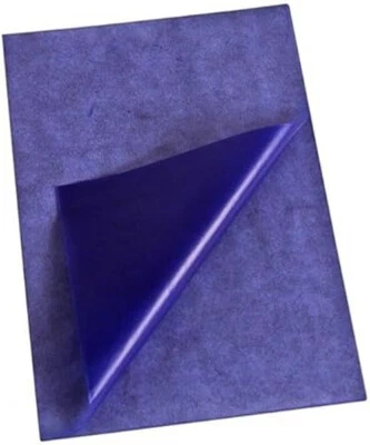 CARDON PAPER Packs of ,15,25,50,100 * A4 * BLUE Carbon Paper Sheets