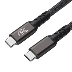 High Speed Home 240W USB C to USB 4.0 8K Cable 1.5ft for Type C Display Monitor - Picture 1 of 1