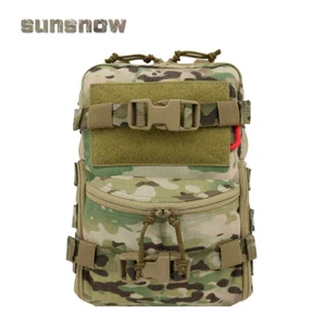 Tactical Minimap Vest with Water Bag Bag Backplane Bag - Picture 1 of 11