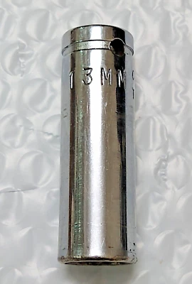 CORNWELL TOOLS USA TM2213L, 3/8" DRIVE, 13MM. SOCKET, 2.25" DEEP/HIGH, 6 POINT. - Image 1 of 4