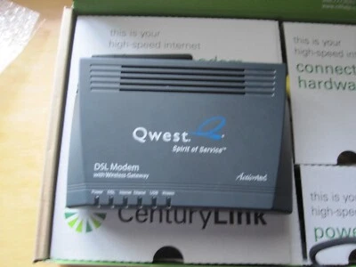 Actiontec Model GT701-WG DSL Modem Wireless-G Router Gateway 54 Mbps Qwest - Image 1 of 3