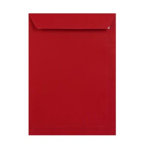 324 x 229 Sobre C4 Rojo Oscuro | Peel/sello | Solapa Recta 120gsm - Imagen 1 de 3