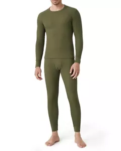 LAPASA Conjunto de Ropa Interior Térmica Waffle para Hombres Algodón Largo Johns Manga Larga Base... - Imagen 1 de 5
