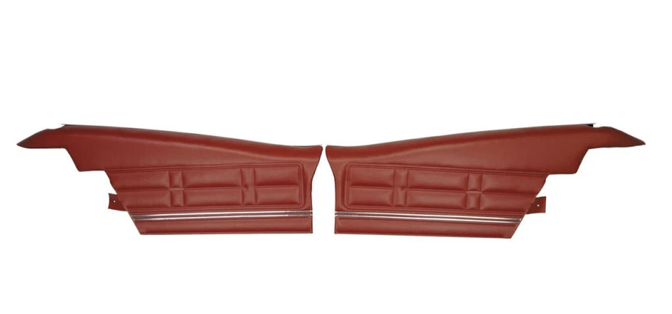 Par de painéis laterais traseiros pré-montados Chevrolet Impala & SS Coupe 1967 - Imagem 1 de 1