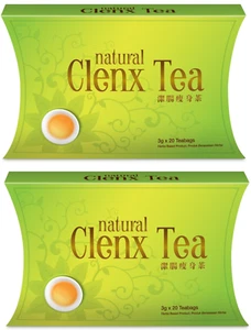 2 cajas NH Natural Clenx pérdida de peso y té de desintoxicación 20 sobres + ENVÍO GRATUITO - Imagen 1 de 5