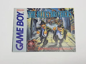 The Blues Brothers auténtico manual original de Nintendo Game Boy solo - Imagen 1 de 9