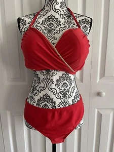 NWT Old Navy 2 Piece Underwire XL Wrap Top Large Bottoms - Picture 1 of 4