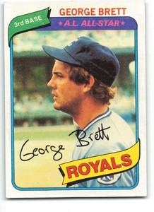1980 Topps #450 George Brett NM+ Royals ID:336747