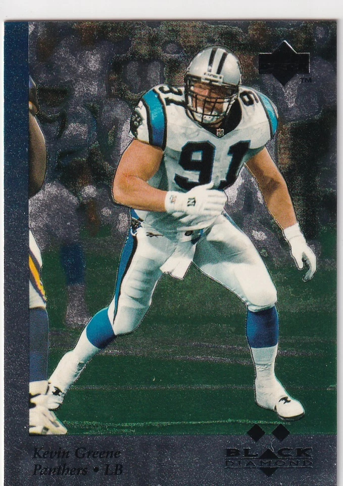 1997 UPPER DECK BLACK DIAMOND KEVIN GREENE CAROLINA PANTHERS (AG)1164 - Image 1 of 1